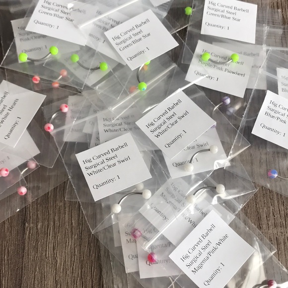 16g curved barbell - Picture 9 of 9